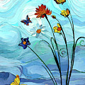 Garden Whimsy,  A Digital Floral Fantasy